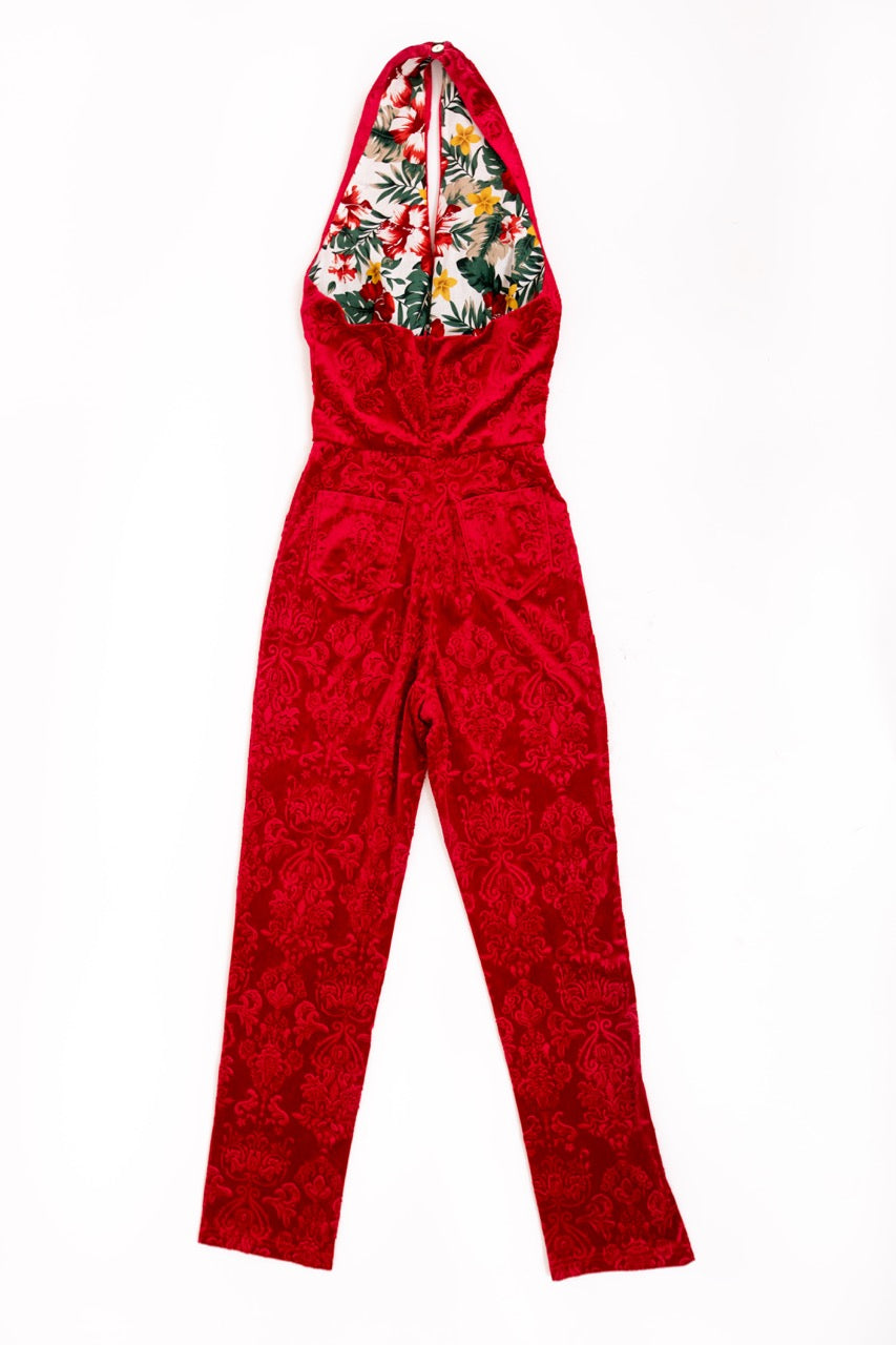 Belle Vie Jumpsuit (Ruby)