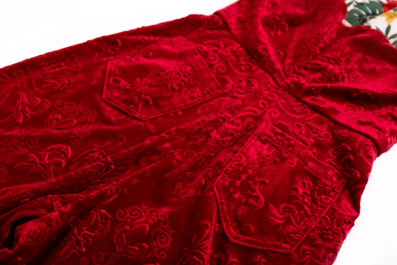 Belle Vie Jumpsuit (Ruby)