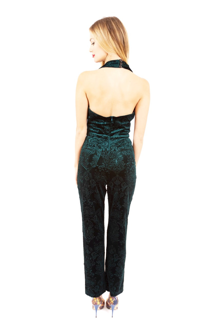 Belle Vie Jumpsuit (Deep Emerald)