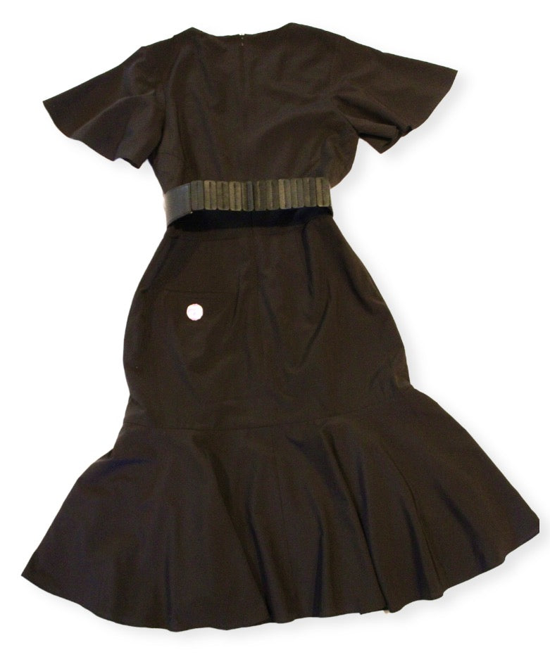 Ace-High Dress with Belt